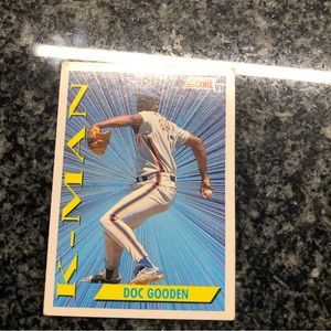 Doc Gooden Score 1991 K-MAN series #685 baseball card!!